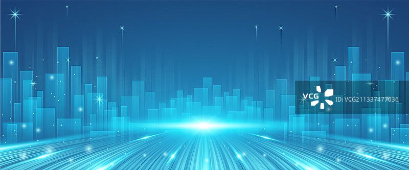 科技抽象线条光效背景图片素材