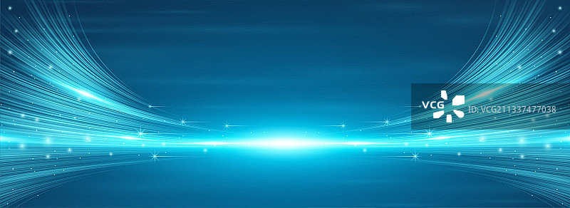 科技抽象线条光效背景图片素材