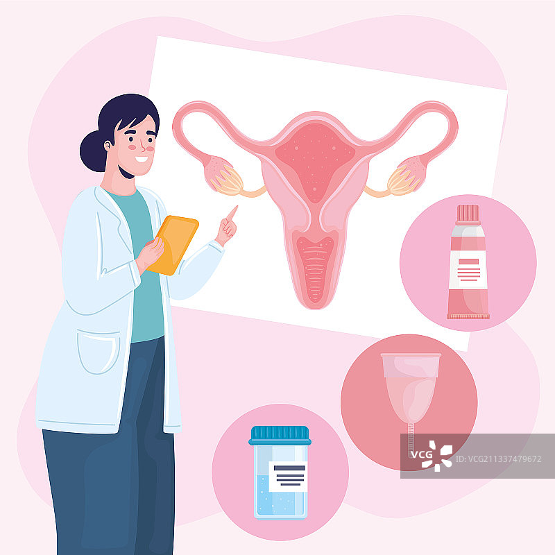 妇科女医生图片素材