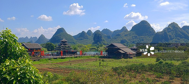 世外桃源图片素材