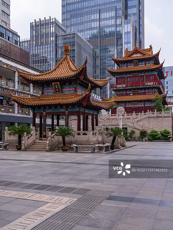 无锡梁溪区崇安寺图片素材