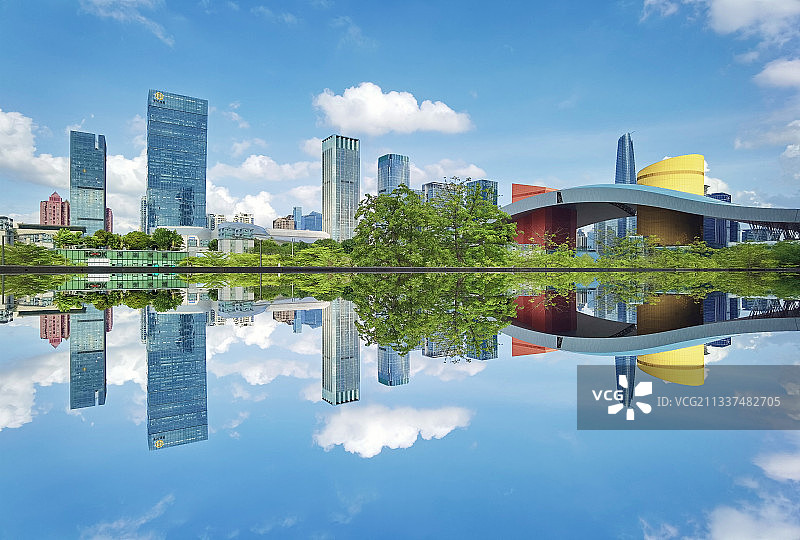 深圳市民中心图片素材
