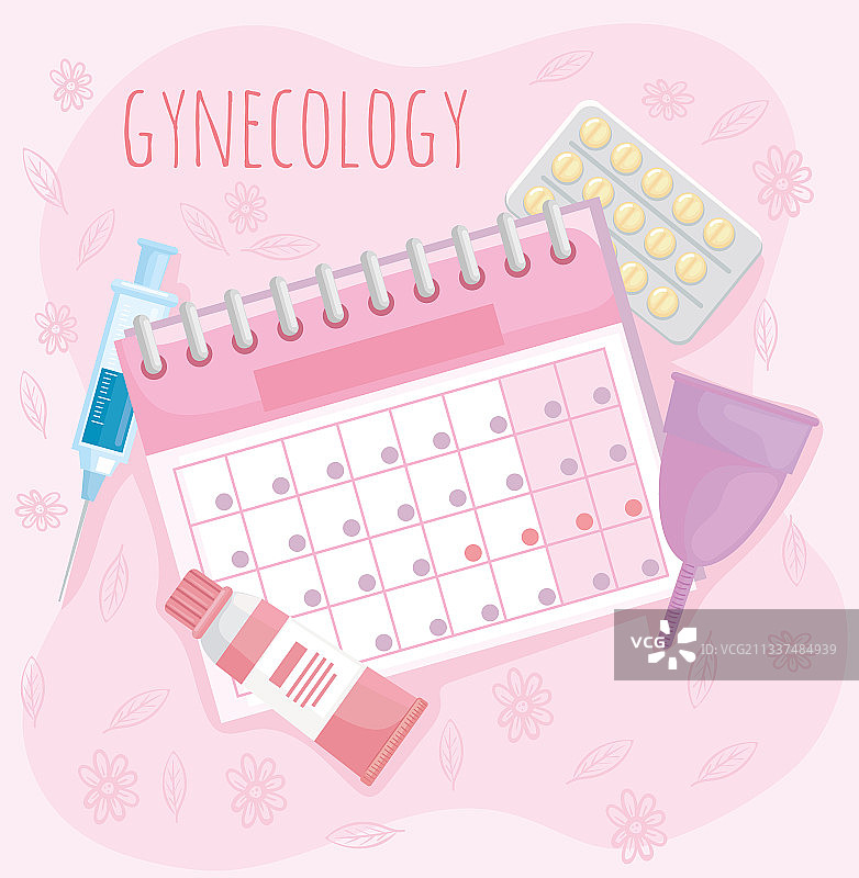 妇科健康图标图片素材