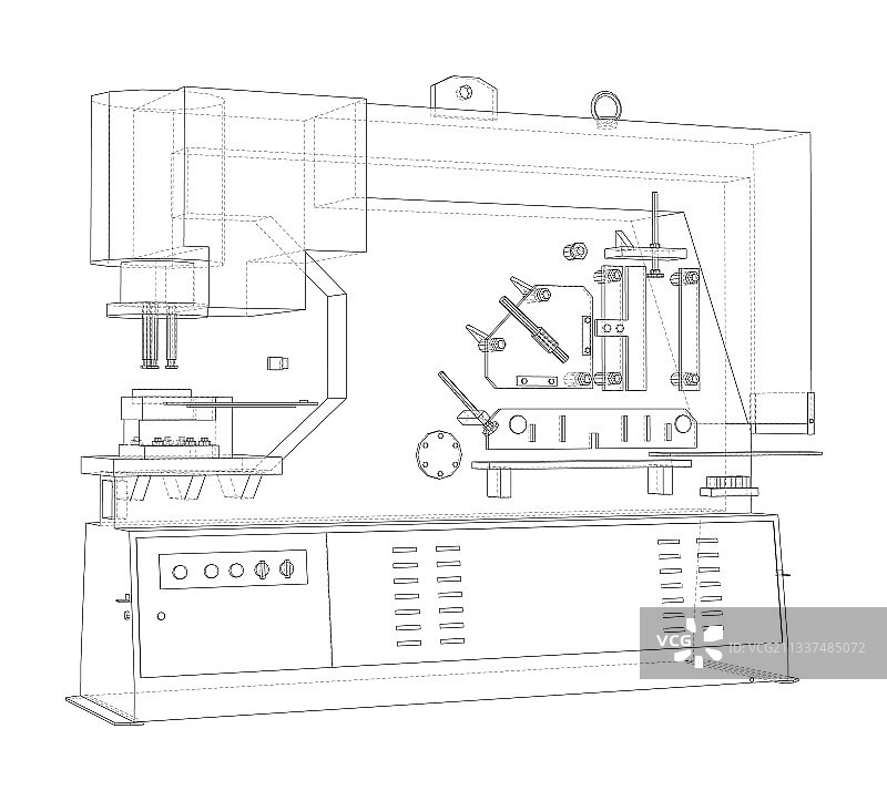 金属加工数控机床图片素材