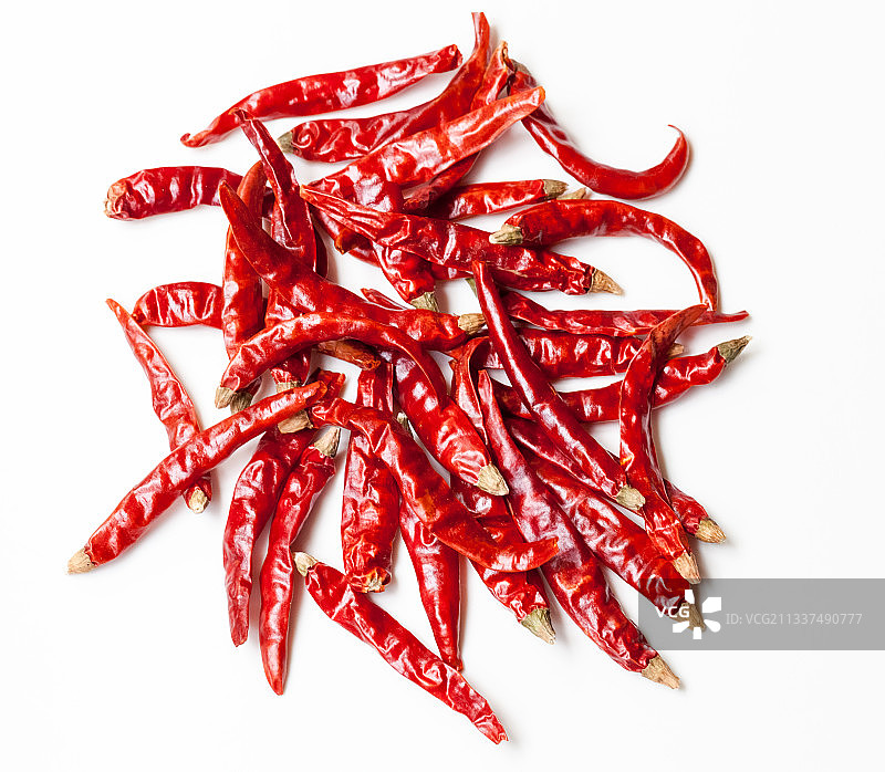 红色的干辣椒图片素材