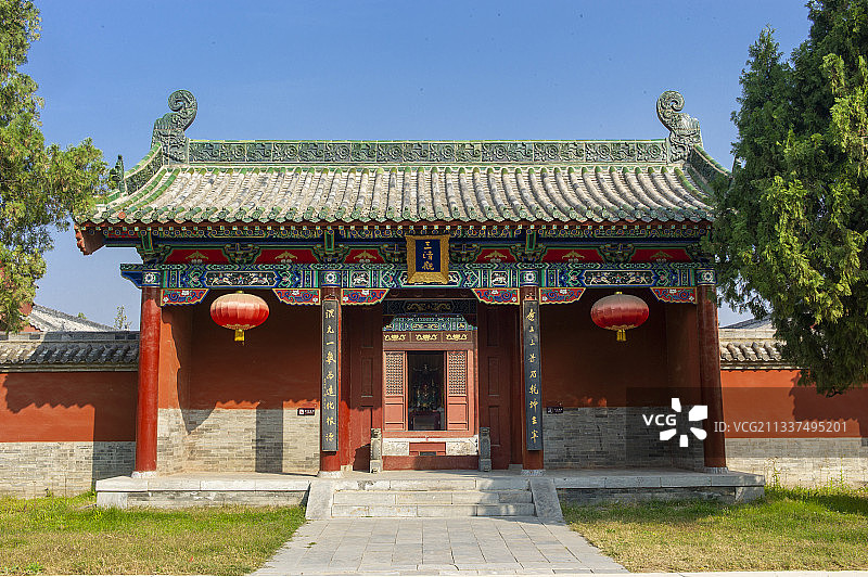 2012-11-02中国，河南省，周口市，淮阳县，太昊伏羲陵图片素材