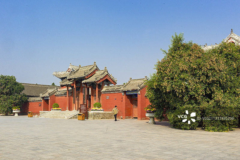 2012-11-02中国，河南省，周口市，淮阳县，太昊伏羲陵图片素材