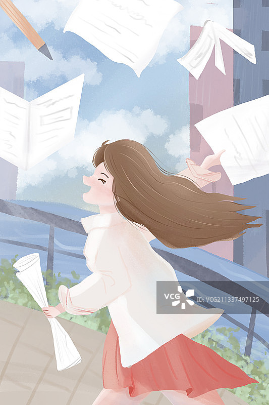 奔向梦想图片素材