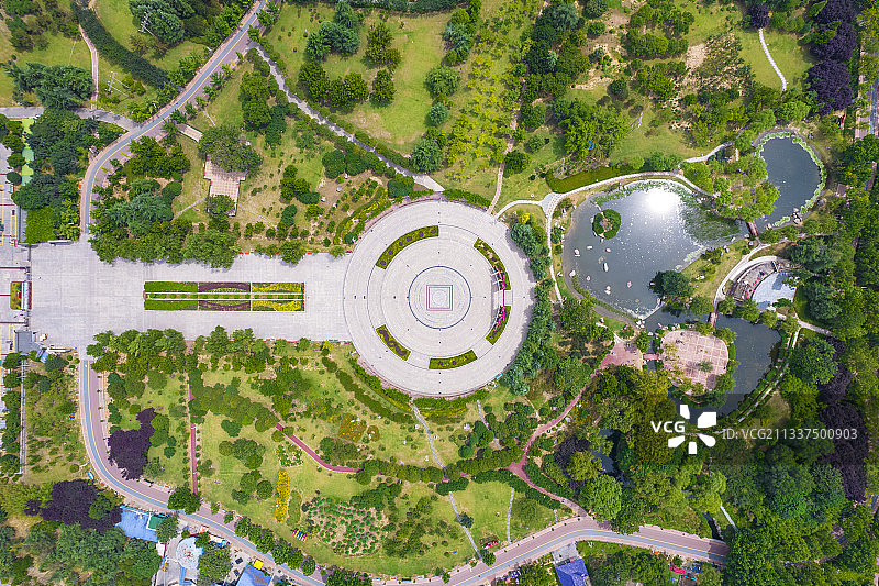 中国河南省郑州市荥阳市荥阳植物园图片素材