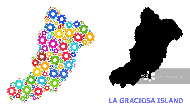 拉格拉西奥萨岛服务构成图图片素材