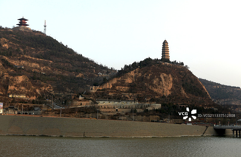 中国陕西延安革命圣地图片素材