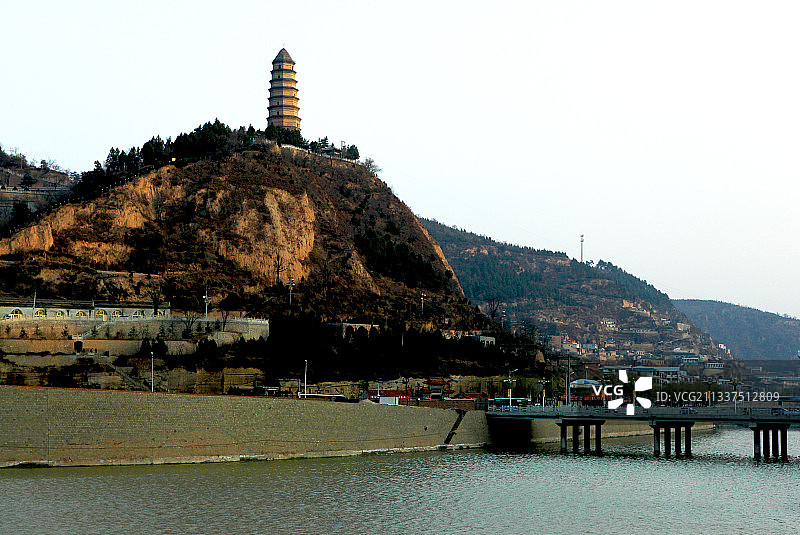 中国陕西延安革命圣地图片素材