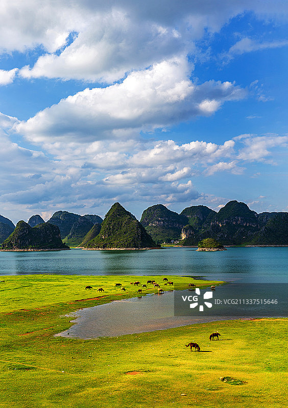 梦里水乡（中国 广西）图片素材