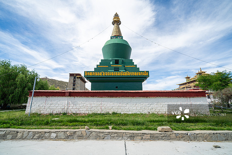 西藏山南桑耶寺图片素材