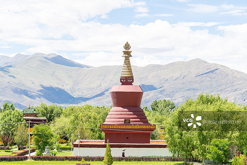 西藏山南桑耶寺图片素材