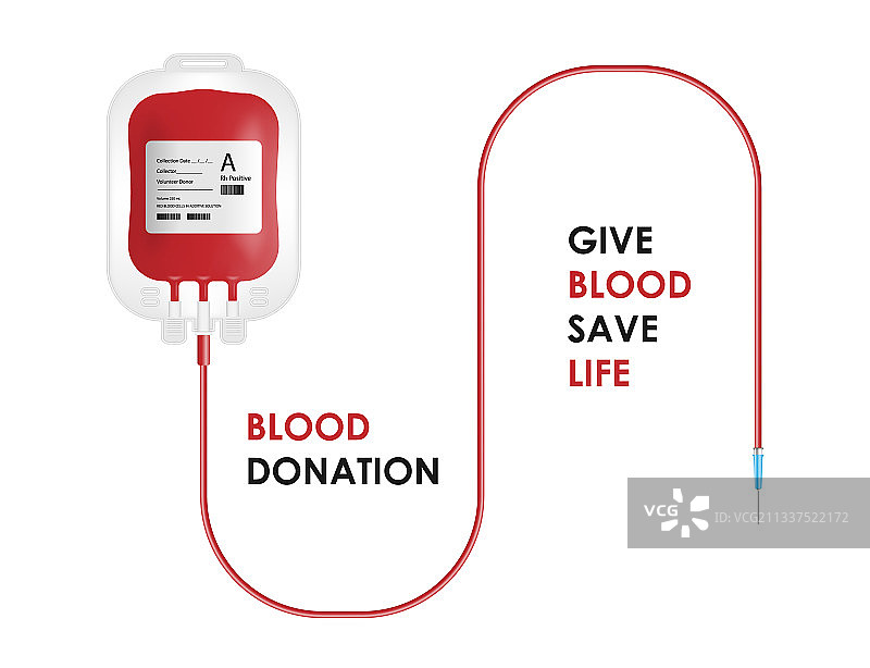 献血概念血袋图片素材