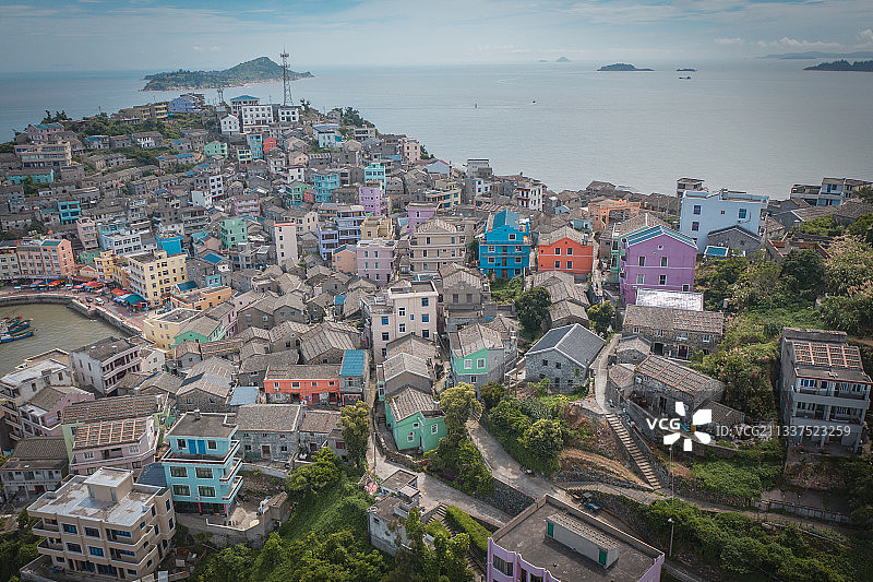 台州玉环海岛鸡山岛图片素材