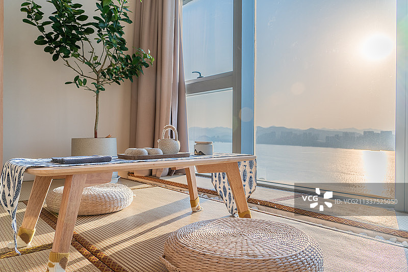 日系酒店民宿样板房图片素材