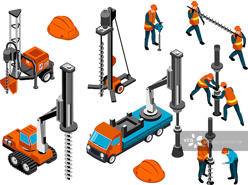 钻井工程师机械设备合集图片素材