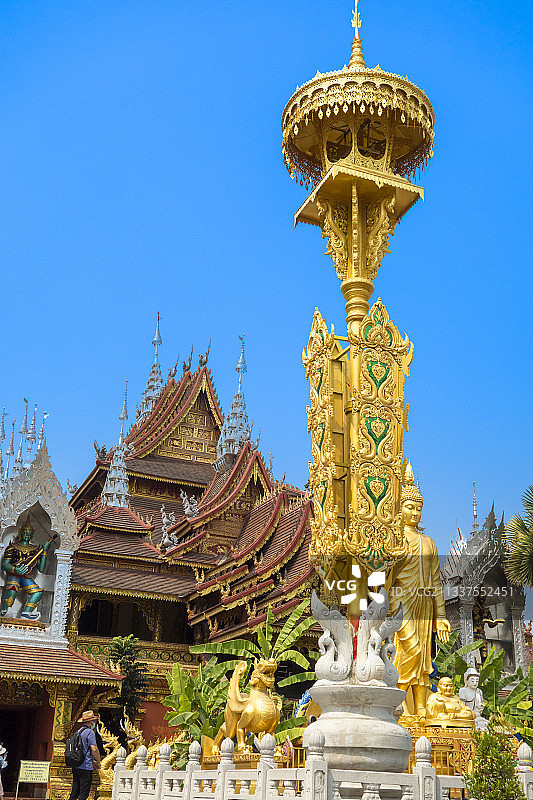 云南西双版纳总佛寺图片素材