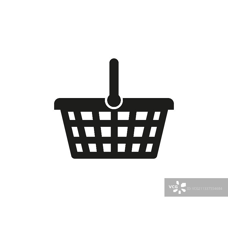 简单的购物车图标图片素材