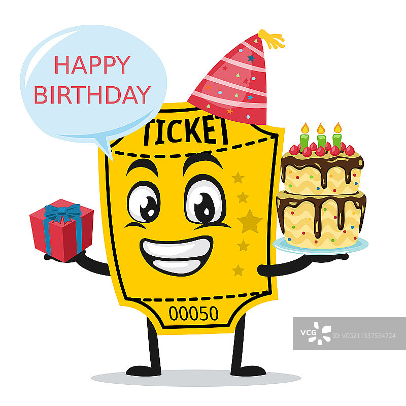 票务吉祥物图片素材