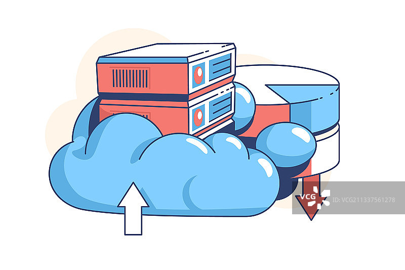 数据云存储图片素材