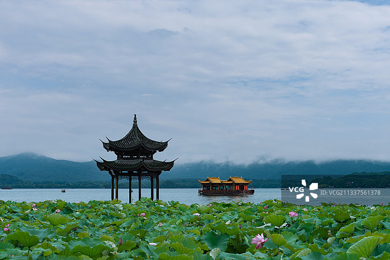 西湖图片素材