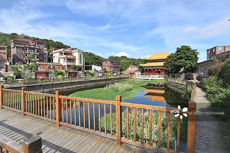 泉州鲤城金龙龙岭杨五郎庙风光图片素材