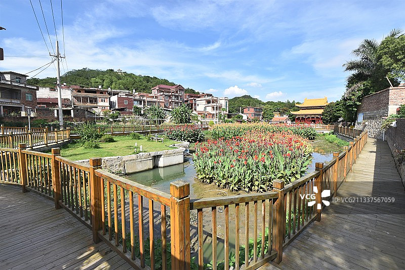 泉州鲤城金龙龙岭杨五郎庙风光图片素材