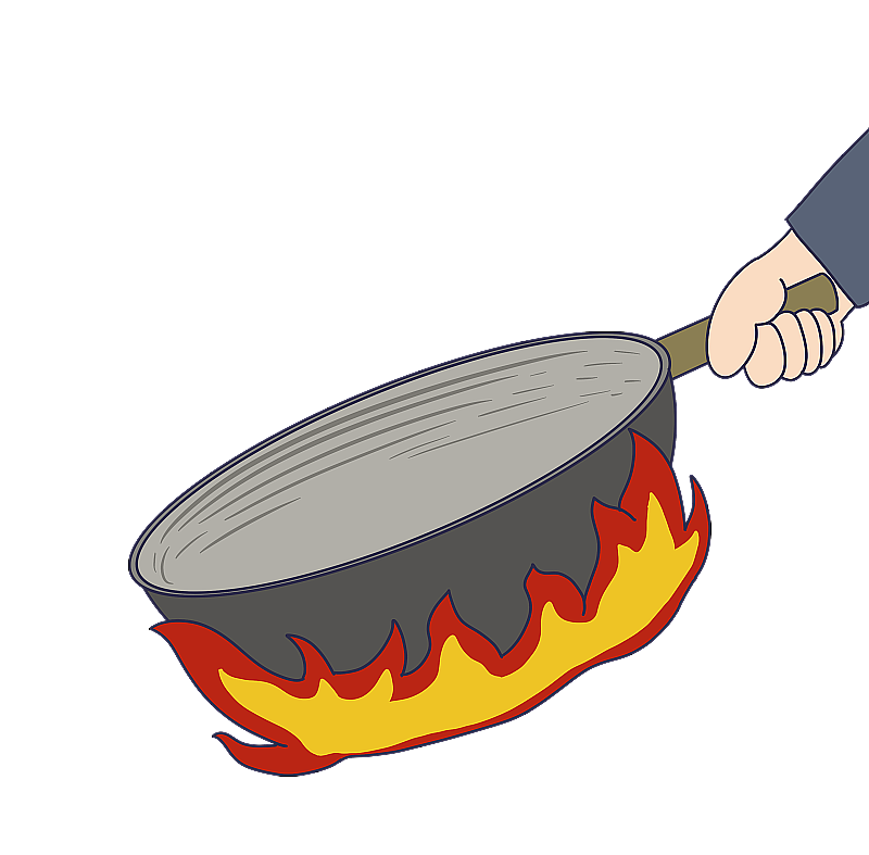 元素：炒锅图片素材