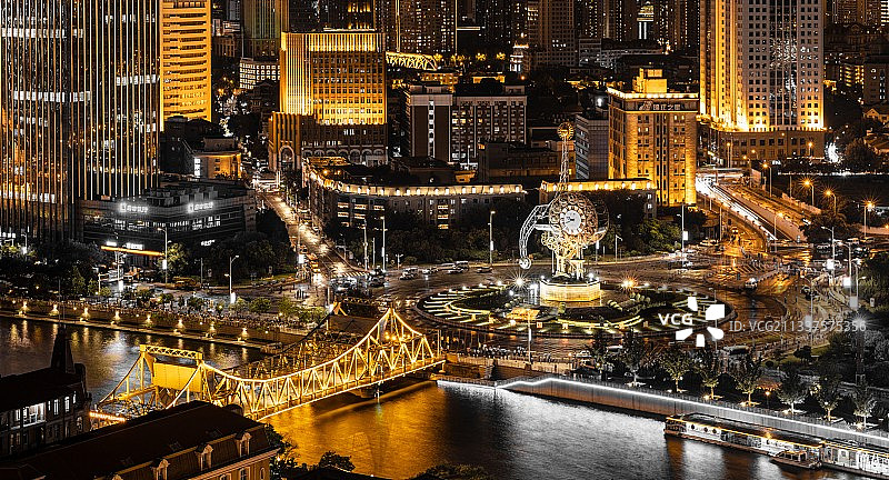 解放桥图片素材