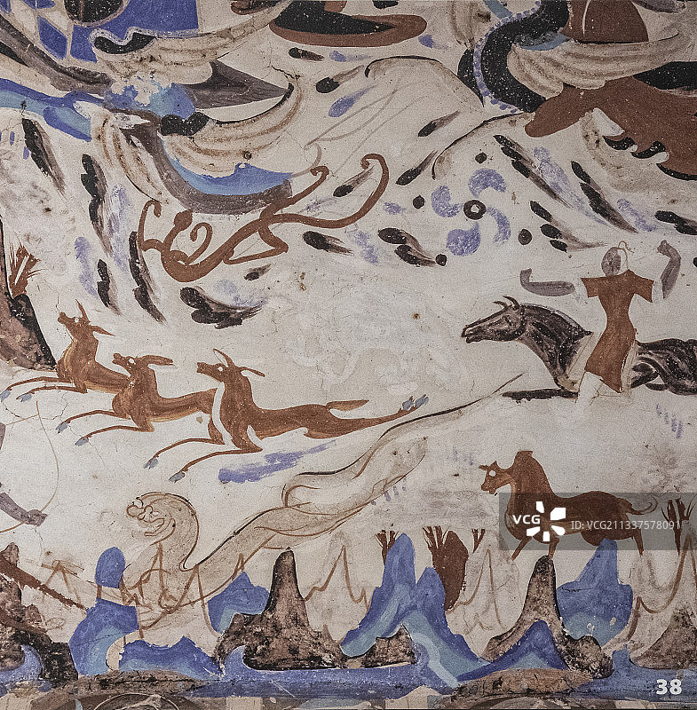 敦煌莫高窟壁画与造像图片素材