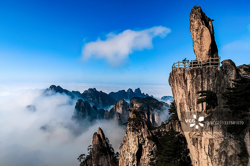 飞来石图片素材