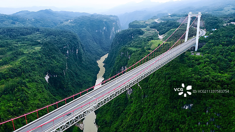 张花澧水大桥图片素材