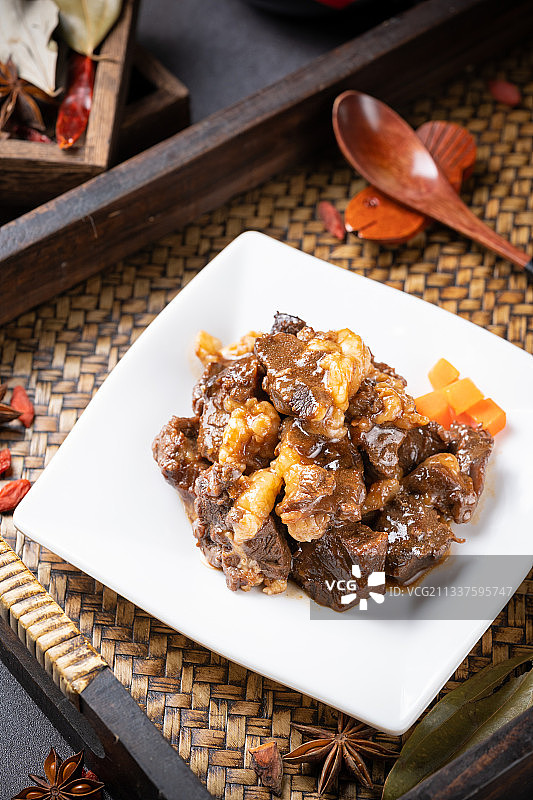 中式卤肉套餐饭图片素材