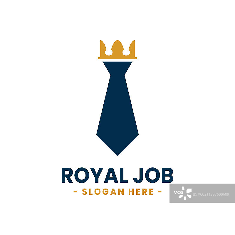 皇冠组合工作logo设计模板图片素材