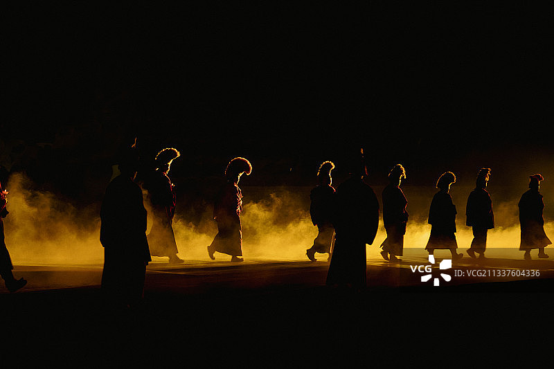 拉萨文成公主演出图片素材