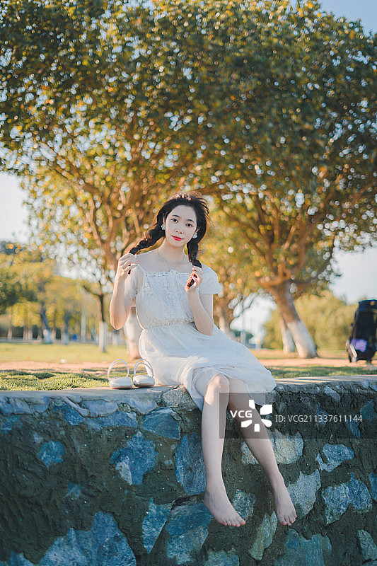 夏日微风图片素材