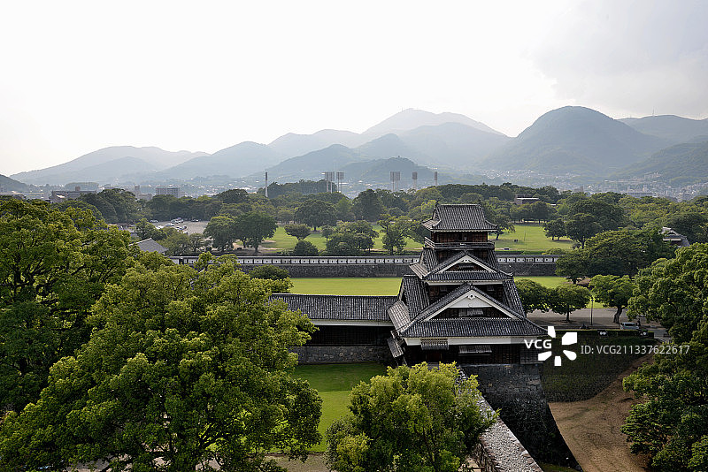 熊本城天守阁图片素材
