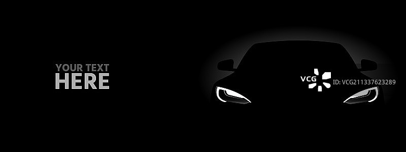 带充电桩的黑色电动汽车图片素材