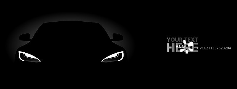 带充电桩的黑色电动汽车图片素材