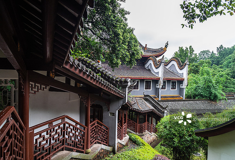 岳麓书院传统建筑图片素材