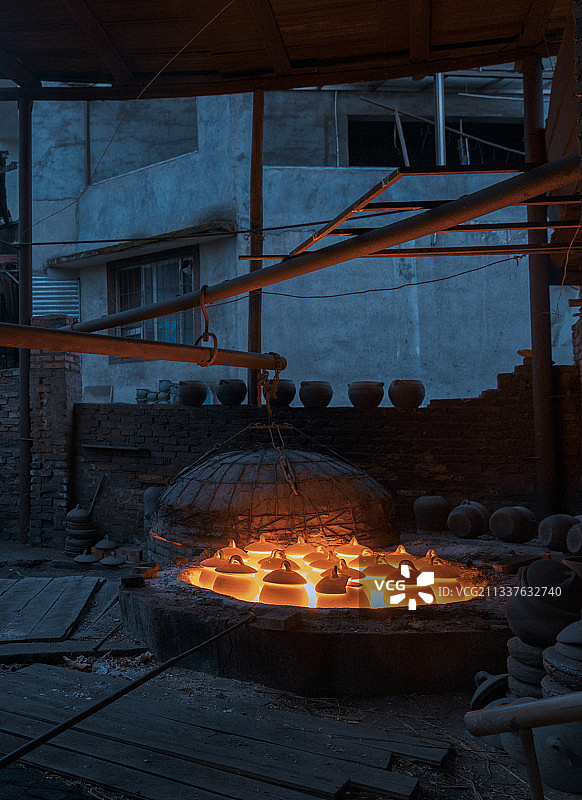 四川省雅安市荥经县砂器制作图片素材