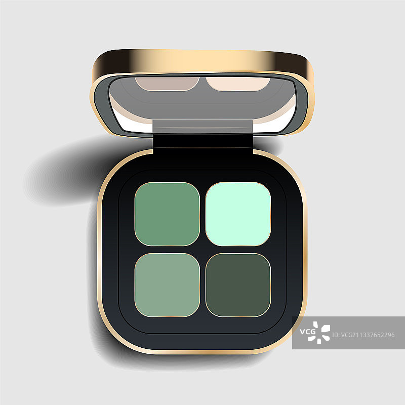 逼真眼影盘及包装图片素材