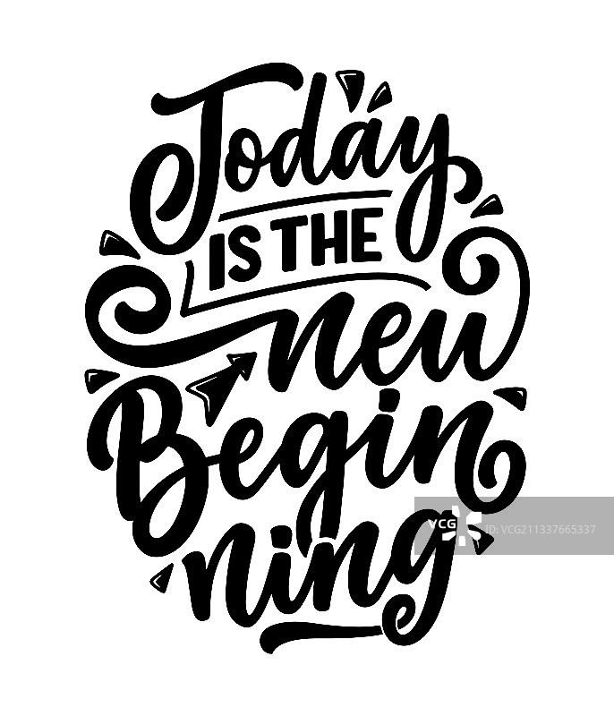 现代书法中手写的文字引用图片素材