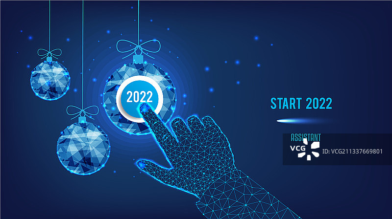 新年启动概念图片素材