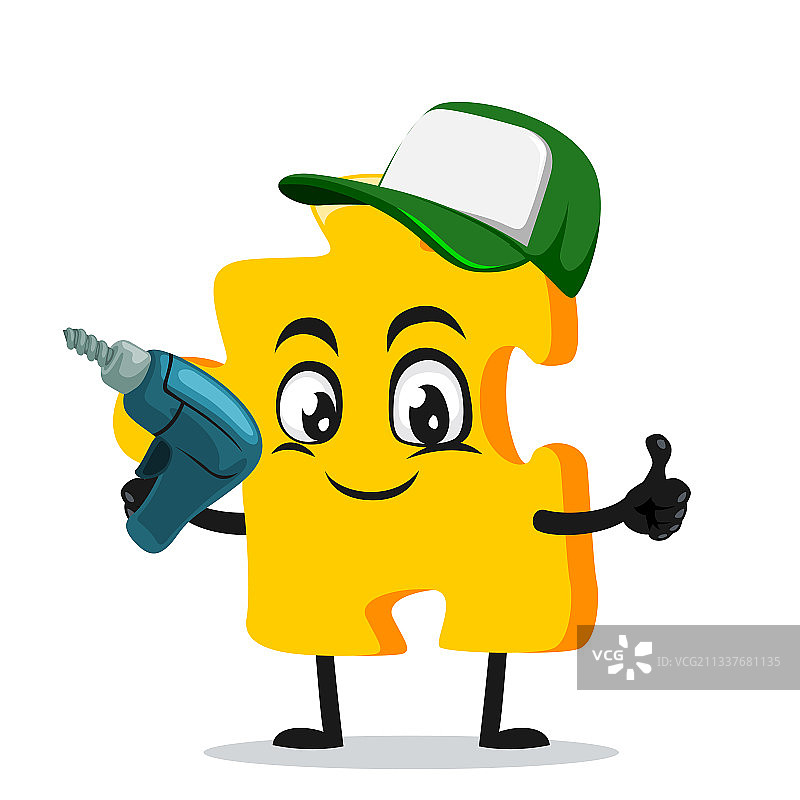 拼图吉祥物或角色图片素材