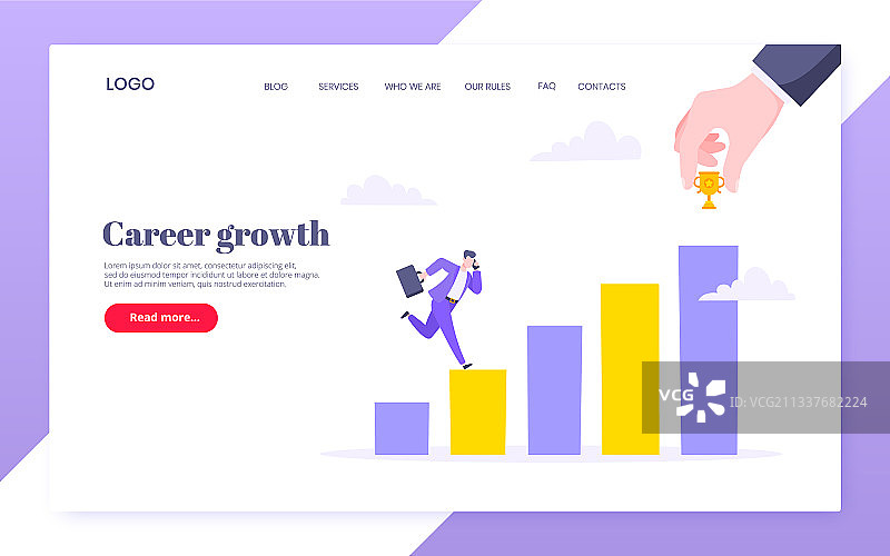 商业导师帮助改善职业生涯图片素材