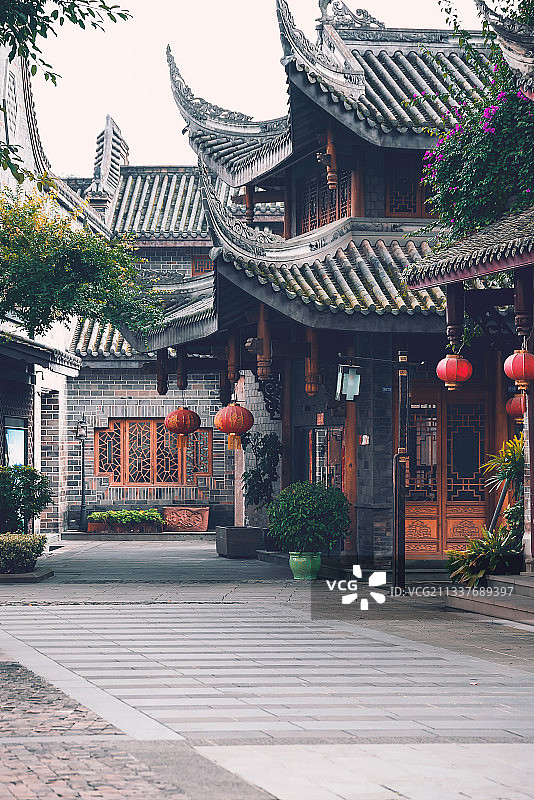 洛带古镇图片素材